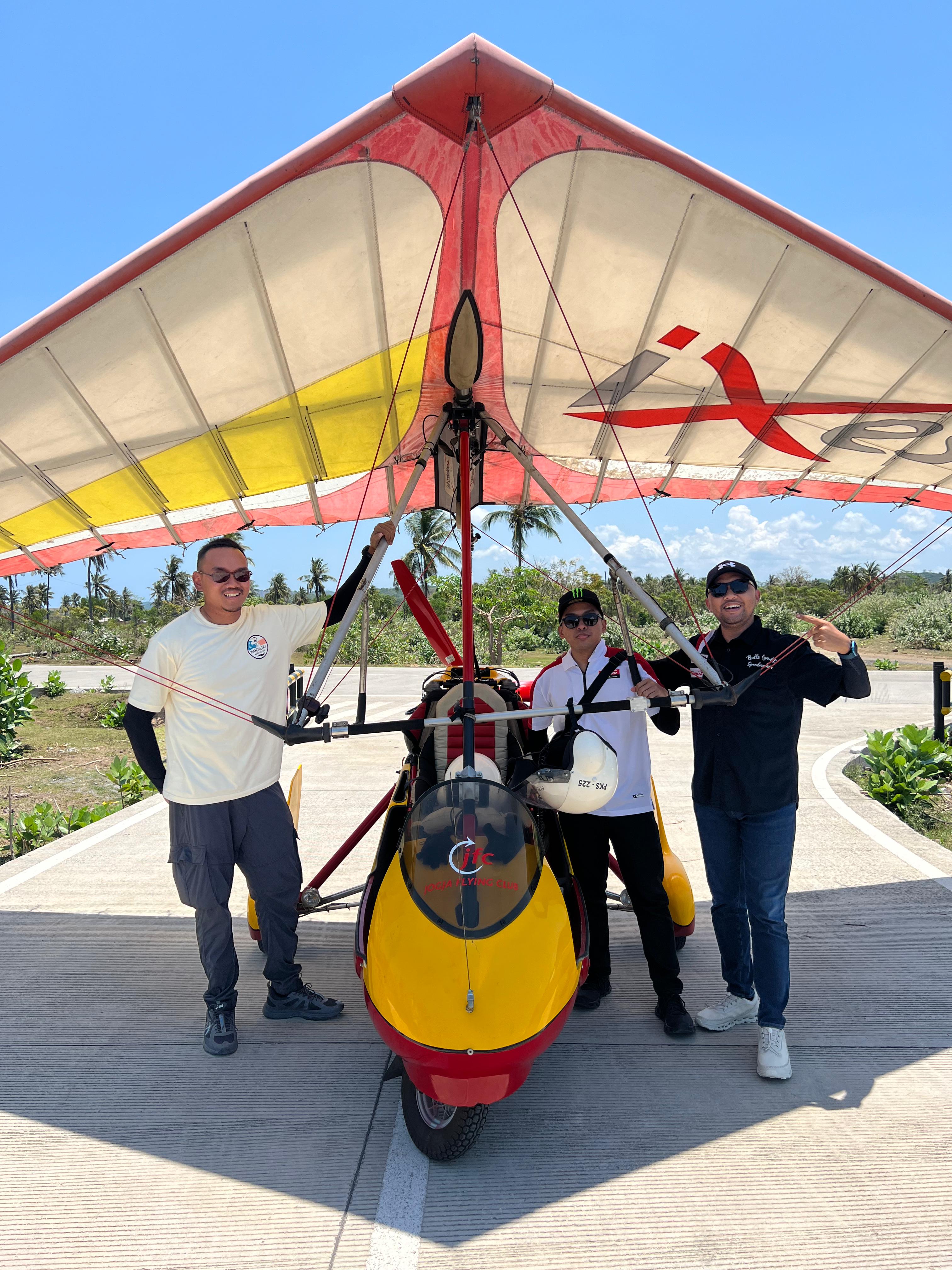 Trike aircraft at Mandalika